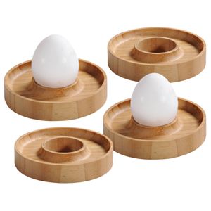 Kesper Eierbecher FSC Bambus, natur (4er Pack)