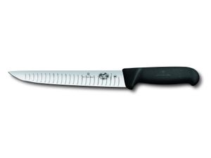 VICTORINOX Kuchynský nôž Fibrox s drážkovaným ostrím 20 cm 5.5523.20