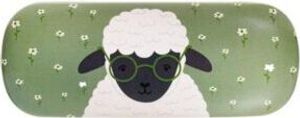 Sass & Belle puzdro na okuliare Sheep vrátane čistiacej handričky Sheep hard shell cca 16x6x3,5 cm