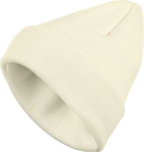 FRIESEN Friesennerz Uni Beanie "Schelmijack & Olmibert" aus 100% Wolle (Wolle) - Wollmütze Strickmütze in Weiß