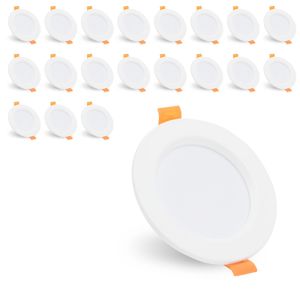 EINFEBEN 20X LED Einbaustrahler Spot Kaltweiß 5W Set Einbauleuchte Deckenleuchte Strahler EINFEBEN 20X LED Einbaustrahler Spot Kaltweiß 5W Set Einbauleuchte Deckenleuchte Strahler