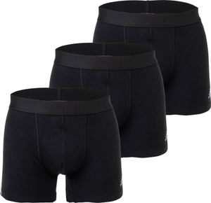 adidas Herren Boxershorts, 3er Pack - Trunks, Active Flex Cotton, Logo, 3 Streifen Schwarz S