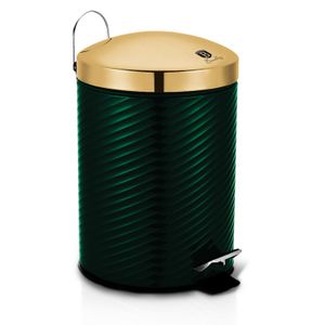BERLINGERHAUS Abfallbehälter Edelstahl 7 l Emerald Collection BH-6439