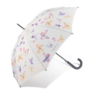 Esprit Stockschirm Regenschirm Damen Automatik Schmetterlinge Butterfly Dance