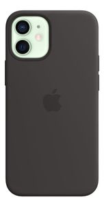 iPhone 12 mini Silicone Case with MagSafe Black/SK