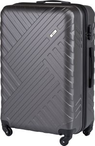 Xonic Design Reisekoffer - Hartschalen-Koffer mit 360° Leichtlauf-Rollen - hochwertiger Trolley mit Zahlenschloss in M-L-XL oder Set (Business Dark Grey XL, groß)
