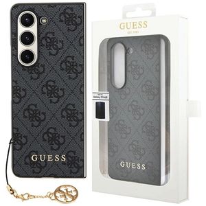 Guess für Samsung Galaxy Z Fold5 Hülle Case 4G Charms Collection Grau