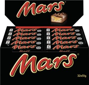 Mars - Riegel einzeln 51gr 32 Stück