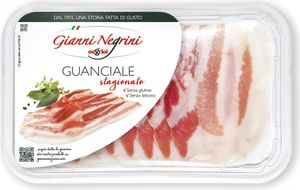 Guanciale Stagionato in Scheiben 80g - Gianni Negrini