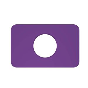 Karte kompatibel für Apple Airtag Portemonnaie Geldbörse Geldbeutel - Violett