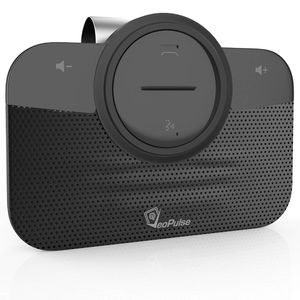 VeoPulse Freisprecheinrichtung B-PRO 2B Bluetooth Freisprechanlage mit Licht und automatischem Anschluss für sichere und legale Telefongespräche während der Fahrt