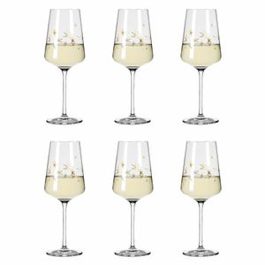 Ritzenhoff Weißweinglas Celebration Deluxe 003, 6er Set, Romi Bohnenberg, Kristallglas, 400 ml, A0454470
