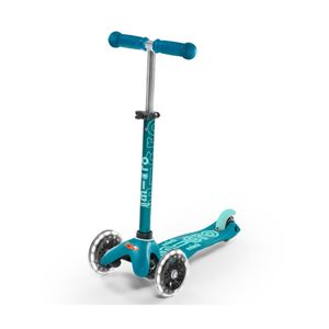 Micro Scooter mini Deluxe LED aqua - Sehr Gut