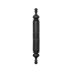 Aufsteckhülsen 16 mm für Steckband 3-teilig Schmiedeeisen verzinkt geschwärzt