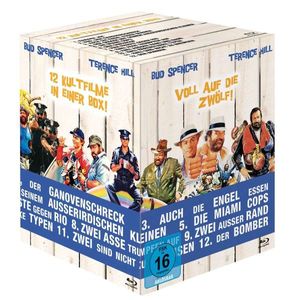 Bud Spencer & Terence Hill-12 Blu-ray Box -   - (Blu-ray Video / Sonstige / unsortiert)
