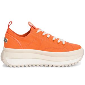 Tamaris Damen Canvas Plateau-Sneaker Orange