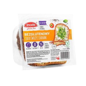 Glutenfreies frisches Brot mit Körnern 350 g GFS POLAND