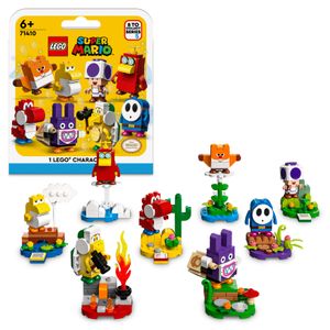 LEGO 71410 Super Mario Mario-Charaktere-Serie 5, Spielzeug Figuren zum Sammeln und Mystery Set mit Ständer (1 zufällig ausgewähltes Modell)