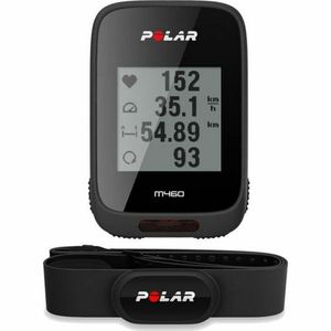 Polar M460 HR GPS Fahrradcomputer mit Herzfrequenz-Sensor schwarz