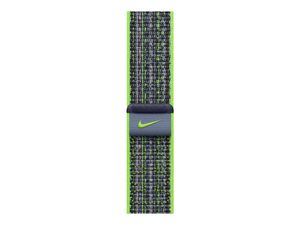 Apple Nike Sport Loop Armband Bright GreenBlau 42444549mm