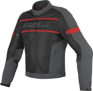 Kurtka tekstylna Dainese Air-Frame Tex rozmiar: 60, kolor: szary/czerwony
