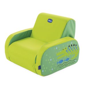 CHICCO Möbel Detské kreslo Twist - multifunkčné, zelené/oranžové Detské stoličky Sedací nábytok