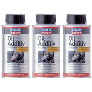 LIQUI MOLY 3x Motoröl Additiv für Diesel- & Benzin-Motoren Motoröl Zusatz 1011