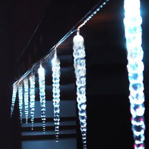 LED Lichtschlauch Weihnachten Lichterkette Lichterkette Eiszapfen außen + innen