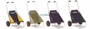 Eckla Beach-Rolly Transportwagen Campingstuhl Kajakwagen Sitzwagen Farbe:Olive