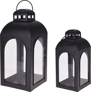 Progarden Lantern auf Kerzenmetall / Glas-Set 2 PCs KO-NBD300010