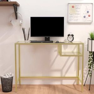 vidaXL Computertisch Transparent 100x36x74 cm Hartglas vidaXL Computertisch Transparent 100x36x74 cm Hartglas