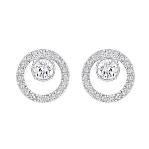 Swarovski CREATIVITY:OHRSTECKER CIR SMALL CRY/RHS CREATIVITY:PIERCED EARRINGS CIR SMALL CRY/RHS 5201707