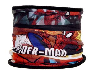 Spider-Man - Kinder Loopschal Schlauchschal mit Motiv, schwarz