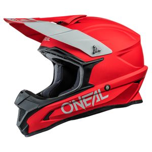 Oneal 1Series Solid Motocross Helm Farbe: Rot, Grösse: XL (61/62)