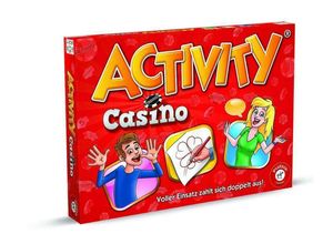 Piatnik - Activity Casino Brettspiel Familienspiel Ratespiel
