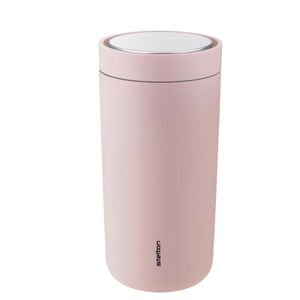 Stelton To Go Click - Isolierbecher 0 4 Liter  soft rose