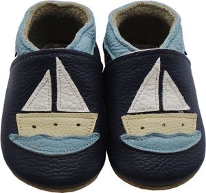 Mejale Baby Lederschuhe Kleinkind Kleinkind Weiche Sohle Mokassins Schuhe Jungen Mädchen Pre-Walker Dunkelblau, Größe 19 Mejale Baby Lederschuhe Kleinkind Kleinkind Weiche Sohle Mokassins Schuhe Jungen Mädchen Pre-Walker Dunkelblau, Größe 19