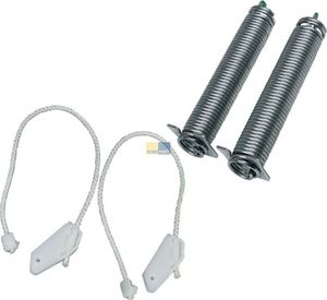 Reparatursatz Türscharnier, Feder, Seilzug passend für Bosch Siemens Spülmaschine, Geschirrspüler - Nr.: 754870