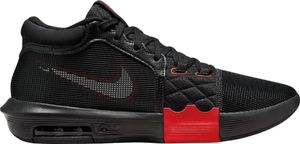 Nike LeBron Witness 8 "Black University Red White" Schwarz/Rot, Größe: 42