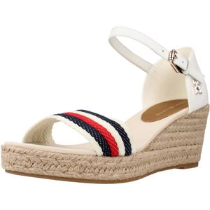 TOMMY HILFIGER MID WEDGE CORPORATE Weiß