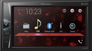 Pioneer DMH-G220BT Doppel-DIN Moniceiver, 15,75 cm (6,2 Zoll) Display, Radio, MP3-Wiedergabe, Mechaless, USB, Bluetooth, iPod/iPhone-Steuerung