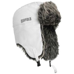 Rapala Winter Trapper Hat White - Angelmütze