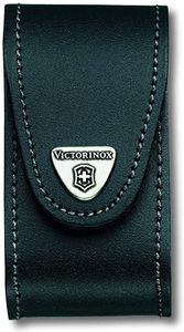 Victorinox Ledergürteltasche, mit Gürtelschlaufe, Größe 37 x 98 mm, 35 gr, Farbe schwarz