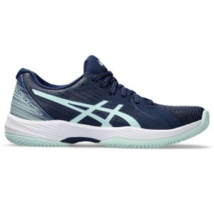 Asics Tennisschuh Solution Swift FF Clay Damen Blau Grün