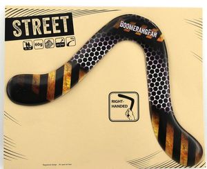 Boomerang STREET - 60 gr - Zweiflügler Bumerang für Rechtshänder