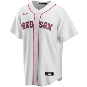 Nike Official Replica Home Jersey MLB Boston Red Sox white L