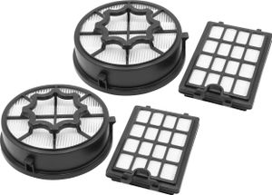 vhbw Filter-Set kompatibel mit AEG ACC 5120, ACC 5111, ACC 5110, ACC 5130 Staubsauger - 6x Filter (Abluft-Filter, HEPA-Filter, Vormotor-Filter)