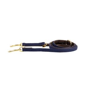 Kentucky Dogwear Hundeleine aus geflochtenem Nylon 200 cm Size S Navy