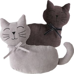 Topanbieter999 Türstopper 2er Set Katze Bodenstopper Tür Stopper Türkeil Türsack