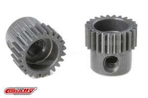 Team Corally - 64 DP Motorritzel - Hard Eloxerert Al7075 - 23 Zähne - Welle 3.17mm C-70323